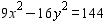 <strong>Graph the hyperbola. </strong> A) B) C) D) E)