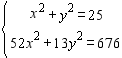 <strong>Solve the system of equations by graphing. </strong> A) B) C) D) E)