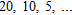 <strong>Find the sum of the infinite geometric sequence.  </strong> A) S = 40 B) S = 20 C) S = 35 D) S = 30 <div style=padding-top: 35px> 