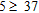 <strong>Write the following statement as a mathematical expression. Five is less than thirty-seven.</strong> A) B) C) D) E)