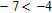 <strong>Write the statement with the inequality symbol pointing in the opposite direction. </strong> A) B) C) D) E)