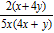 <strong>Simplify the rational expression. </strong> A) B) C) D) E)