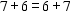 <strong>Which property of addition guarantees that the quantities below are equal? </strong> A) commutative B) distributive C) egalitarian D) additive E) associative