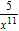 <strong>Simplify the following algebraic expression and express your answer using positive exponents only. </strong> A) B) C) D) E)