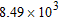 <strong>Write the number in scientific notation.</strong> A) B) 8,490 C) D) E)