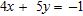 <strong>Change the equation to slope-intercept form. </strong> A) B) C) D) E)
