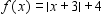 Draw the graph using a translation of the graph of   .  