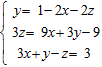 <strong>Solve the system of equations. If the system is inconsistent and thus unsolvable, so indicate; if the system is dependent and thus has infinite solutions, write your answer in terms of ordered triple. </strong> A) B) C) D) inconsistent