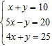 <strong>Use matrices to solve the system of equations. If the system has no solution, so indicate . </strong> A) ( 7, 5 ) B) ( 5, 3 ) C) ( 7, 3 ) D) ( 5, 5 ) E) No solution.