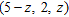 <strong>Use matrices to help find a general solution of the system of equations. Express your answer in terms of z. </strong> A) B) C) D) E) No solution