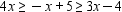 <strong>Solve the inequality. Graph the result.  </strong> A)   B)   C)   D)   E)   <div style=padding-top: 35px> 