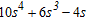 <strong>What is the classification of the polynomial ?</strong> A) binomial B) 2nd degree binomial C) trinomial D) 3rd degree monomial E) monomial
