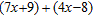 <strong>Simplify the expression. </strong> A) B) C) D) E) none of these