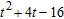 <strong>Multiply. ( t + 10)( t 6)</strong> A) B) C) D) E) none of these