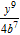 <strong>Perform the division. Write the answer without using negative exponents. </strong> A) B) C) D)