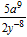 <strong>Perform the division. Write the answer without using negative exponents. </strong> A) B) C) D)