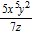<strong>Perform the division. Write the answer without using negative exponents. </strong> A) B) C) D)