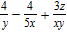 <strong>Perform the division. </strong> A) B) C) D) E)