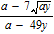 <strong>Rationalize the denominator and simplify. The variables represent positive real numbers. </strong> A) B) C) D) E)