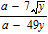 <strong>Rationalize the denominator and simplify. The variables represent positive real numbers. </strong> A) B) C) D) E)
