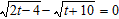 <strong>Solve the equation. </strong> A) t = 6 B) t = 7 C) t = 5 D) t = 5, 6 E) no solution