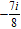 <strong>Write in terms of i and simplify.</strong> A) B) C) D) E)