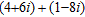 <strong>Simplify the expression. Enter the answer in a + bi form. </strong> A) B) C) D)