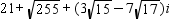 <strong>Simplify the expression. Enter the answer in a + bi form. </strong> A) B) C) D)