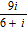 Write the expression in a + bi form.  