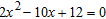 <strong>Solve the equation and verify that the sum of the solutions is - and the product of the solutions is . </strong> A) B) C) D)
