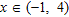 <strong>Solve the inequality. </strong> A) B) C) D) E) no solution