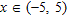 <strong>Solve the inequality. </strong> A) B) C) D) E) no solution