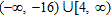 <strong>Solve the inequality. </strong> A) B) C) D)