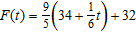 <strong>A high pressure area promises increasingly warmer weather for the next 48 hours. The temperature is now 34° Celsius and is expected to rise 1° every 6 hours. Express the Fahrenheit temperature as a function of the number of hours t from now. ( Hint: )</strong> A) B) C) D) E)