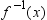 <strong>Find the inverse of the function and express it using notation. </strong> A) B) C) D) E)