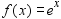 <strong>Graph the exponential function . Graph the exponential function on the same axes in order to compare them.</strong> A) B) C) D) E)