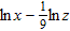 <strong>Use the properties of logarithms to write as a sum, difference, or product of logarithms. Assume x and z are positive numbers.</strong> A) B) C) D)
