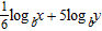 <strong>Assume that x , y , and b ( b ≠ 1) are positive numbers. Use the properties of logarithms to write the expression in terms of the logarithms of x and y . </strong> A) B) C) D) E)