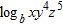 <strong>Assume that , , , and are positive numbers Use the properties of logarithms to write the expression in terms of the logarithms of , , and . </strong> A) B) C) D) E)