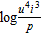 <strong>Write the logarithmic expression as one logarithm. Assume that u , i , and p are positive numbers. </strong> A) B) C) D) E)