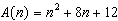 <strong>A closed rectangular box has dimensions of length n inches, width inches, and height inches. Write a polynomial function for the area of the largest side of the box.</strong> A) B) C) D) E)