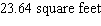 <strong>Find the dimensions of a piece of carpet for a square classroom with square feet of floor space. Round your answer to two decimal places.</strong> A) B) C) D) E)