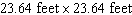 <strong>Find the dimensions of a piece of carpet for a square classroom with square feet of floor space. Round your answer to two decimal places.</strong> A) B) C) D) E)