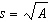 <strong>Use the formula to find the length of the side s of a square whose area is A = 28.15 square inches. Round your answer to two decimal places.</strong> A)149.35 B)792.42 C)5.31 D)28.15 E)-28.15