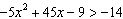 <strong>Find the real solutions of the equation .</strong> A) B) C) D) E)