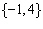 Solve the compound inequality and write the answer in interval notation. or