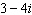 Because of division by 0, the expression is ________.