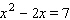 Solve the equation.