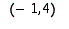 For the following quadratic equation, find , and . __________ __________ __________