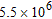 <strong>Write the number 55,000,000 in scientific notation.</strong> A) B) C) D) E)